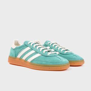 SPORTY & RICH X ADIDAS ORIGINALS SAMBA in Teal, NIB, Size M8 / W9